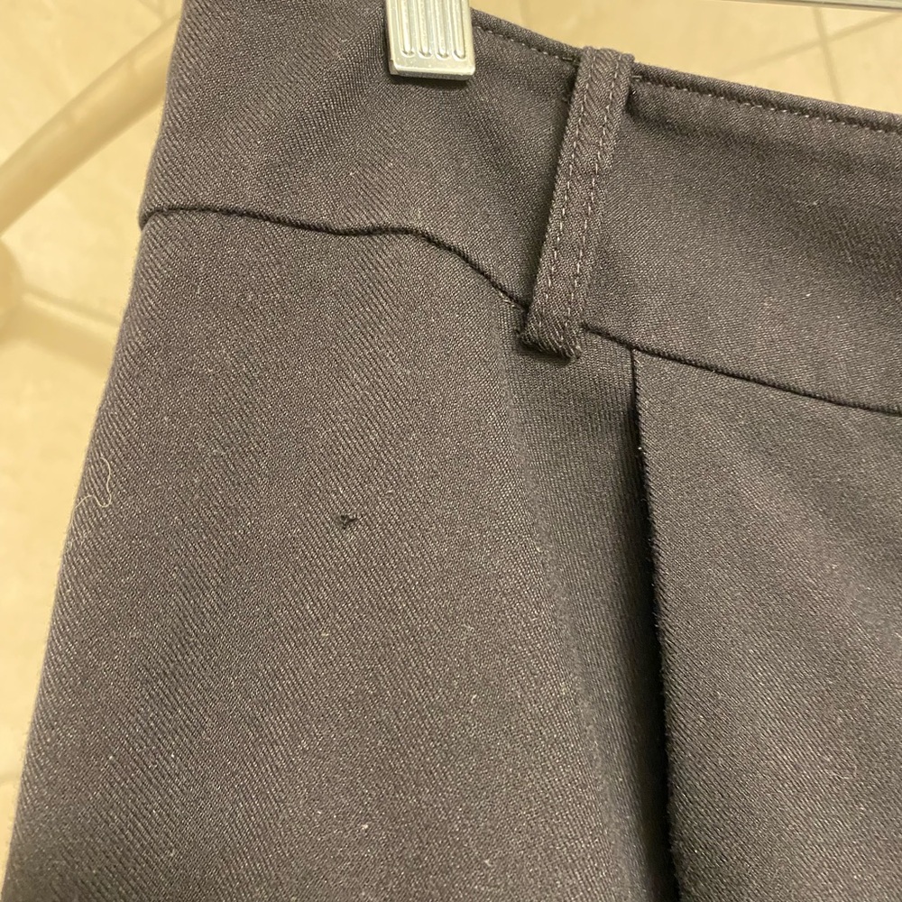 EUC Ann Taylor Factory Petite black wide leg  pants, size 10 Petite - Picture 5 of 7